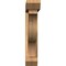 Ekena Millwork Funston Slat Smooth Bracket w/ Offset Brace, Western Red Cedar, 5 1/2"W x 28"D x 28"H BKT0604X28X28FST06SWR - alternate 3